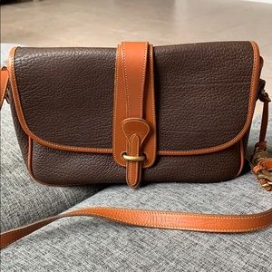 Dooney & Bourke Leather Purse Adjustable Strap